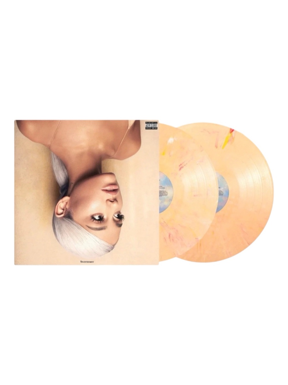 SEALED Ariana Grande ‎Sweetener 2LP Peach 🍑 Opaque Vinyl Limited Edition New